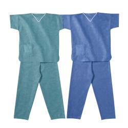 Pijama Quirurg. N/Est Azul 10u